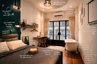 Saigon Hideout Self Checkin, Netflix & Chill – Foto’s 8